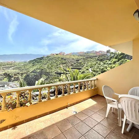 Apto. Con Gran Terraza Con Vista Al Mar Y Piscina Apartmán Los Realejos